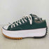 コンバース CONVERSE 韓国規格 RUN STAR HIKE MID NIGHT GREEN LOW CUT ランスターハイクローカット メンズ JPN:27.5
