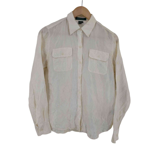 ローレンラルフローレン LAUREN RALPH LAUREN シルクシャツ レディース 4