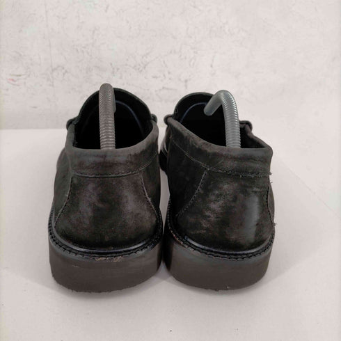 ジーエイチバス G.H.BASS x ARKnets 【ONLY ARK】別注 WEEJUN 90S LINCOLN MOC - Black Nubuck メンズ JPN:42