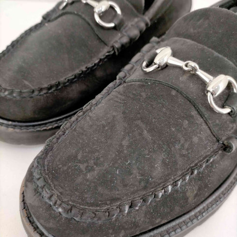 ジーエイチバス G.H.BASS x ARKnets 【ONLY ARK】別注 WEEJUN 90S LINCOLN MOC - Black Nubuck メンズ JPN:42