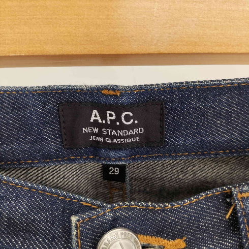 アーペーセー A.P.C. NEW STANDARD プチ ニュー スタンダード 赤耳 ボタンフライ デニムパンツ メンズ 29