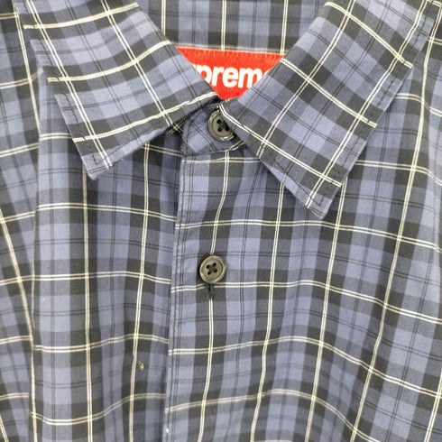 シュプリーム Supreme 24SS Loose Fit Mini Plaid S/S Shirt メンズ import:M
