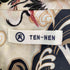 TEN-NEN 鶴 ツル 和柄 アロハシャツ 開襟 メンズ