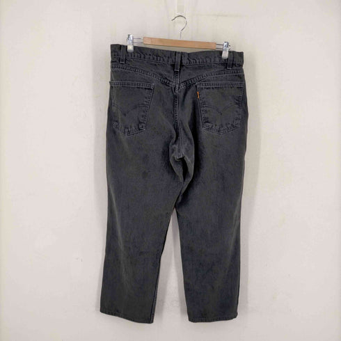 リーバイス Levis 90s オレンジタブ ジッパーフライ後染めブラックデニム ボタン裏575 メンズ