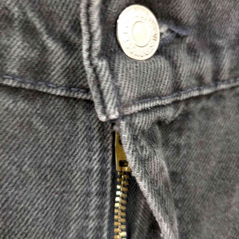 リーバイス Levis 90s オレンジタブ ジッパーフライ後染めブラックデニム ボタン裏575 メンズ