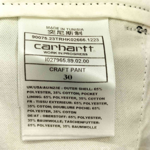 カーハートワークインプログレス Carhartt WIP CRAFT PANT メンズ 30