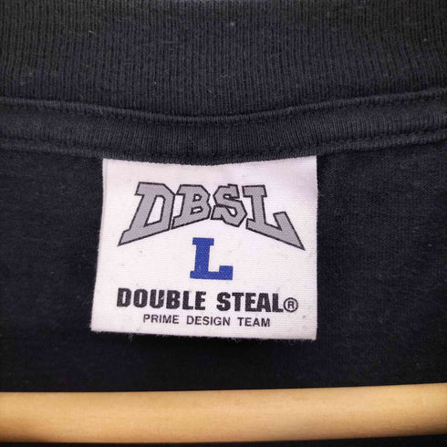DOUBLE STEAL ロゴプリント Tシャツ メンズ JPN:L