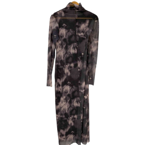 ザラ ZARA PRINTED TULLE DRESS レディース JPN:L