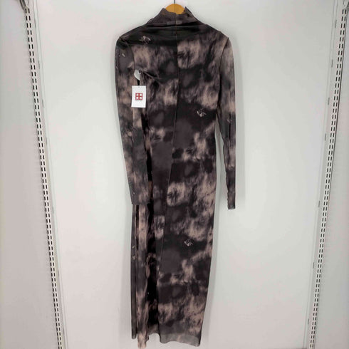 ザラ ZARA PRINTED TULLE DRESS レディース JPN:L