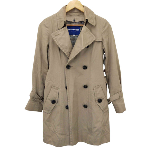 バーバリーブルーレーベル BURBERRY BLUE LABEL ライナー付 トレンチ コート ライナー千鳥格子 レディース 36