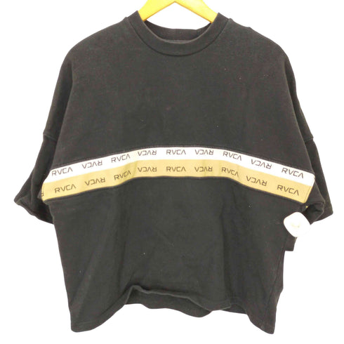 ルーカ RVCA クルーネックロゴボーダートレーナー レディース JPN:S