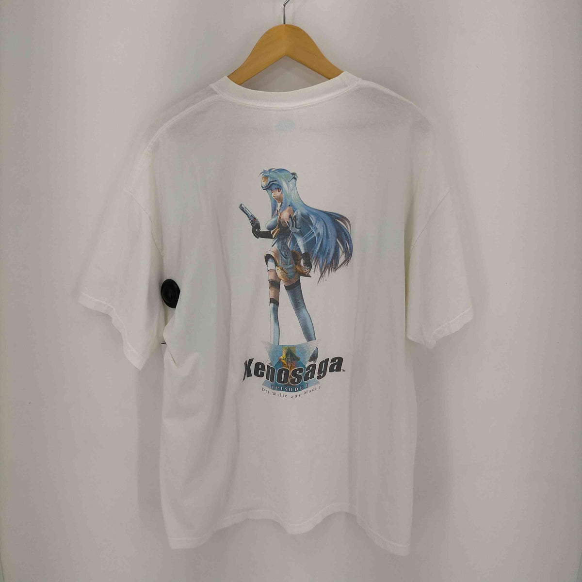ベガス　会場Tシャツ ヘインズ Hanes 00S namco Xenosaga EPISODE1 KOS-MOS T-Shirt