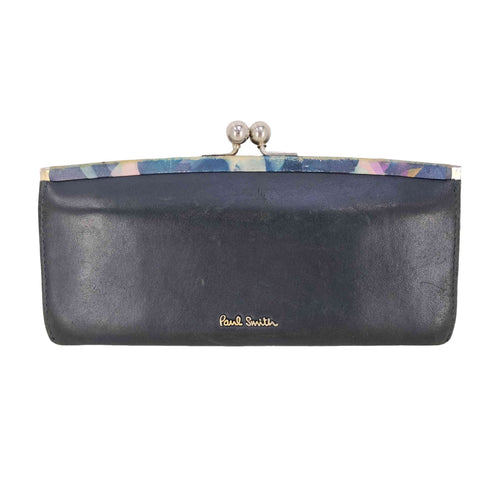 ポールスミス Paul Smith がま口 レザー 長財布 ロングウォレット メンズ