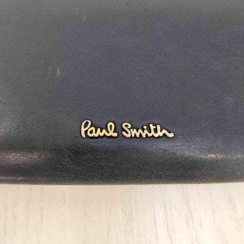 ポールスミス Paul Smith がま口 レザー 長財布 ロングウォレット メンズ