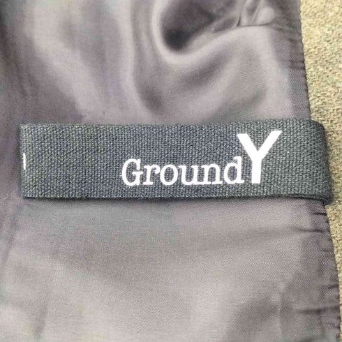 グラウンドワイ Ground Y 18SS アシンメトリー テーラード ジャケット メンズ JPN:3