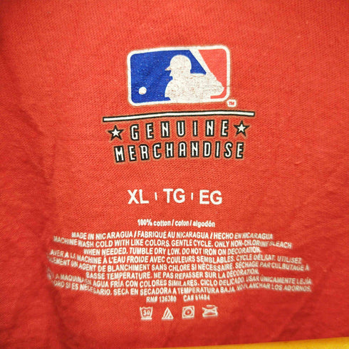ジェニュインマーチャンダイズ GENUINE MERCHANDISE プリント S/S TEE 半袖Tシャツ ベースボール メンズ JPN:XL