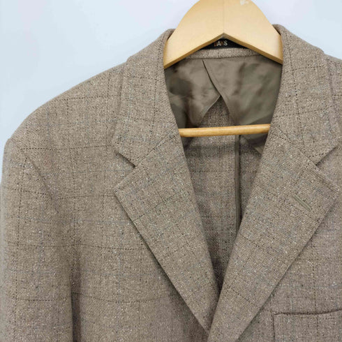ダックス DAKS 3B カシミヤ混 テーラード ジャケット メンズ