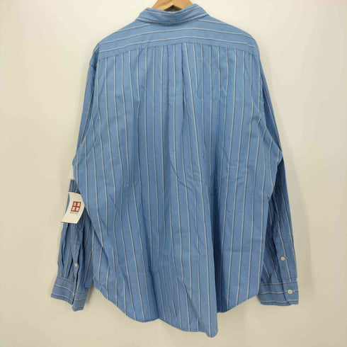 ラルフローレン RALPH LAUREN CLASSIC FIT ポニー刺繍 ストライプ L/S ボタンダウン シャツ メンズ JPN:XL