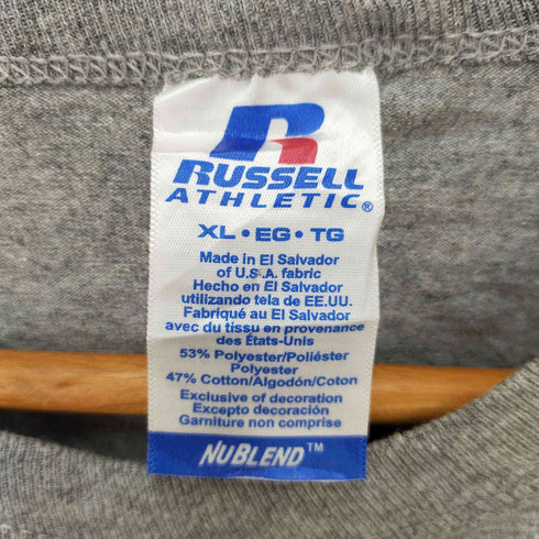 ラッセルアスレチック RUSSELL ATHLETIC プリント S/S TEE 半袖Tシャツ フットボール メンズ JPN:XL