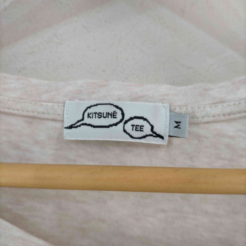 キツネティー Kitsune Tee フロントロゴTシャツ メンズ import:M