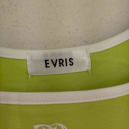 エヴリス EVRIS リンガーショートTシャツ Y2K レディース FREE