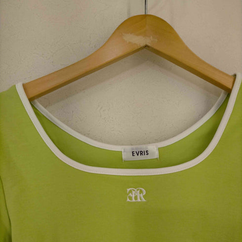 エヴリス EVRIS リンガーショートTシャツ Y2K レディース FREE