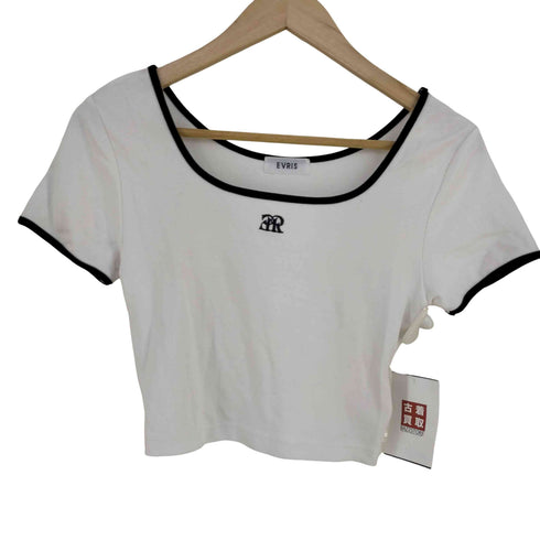 エヴリス EVRIS リンガーショートTシャツ Y2K レディース FREE