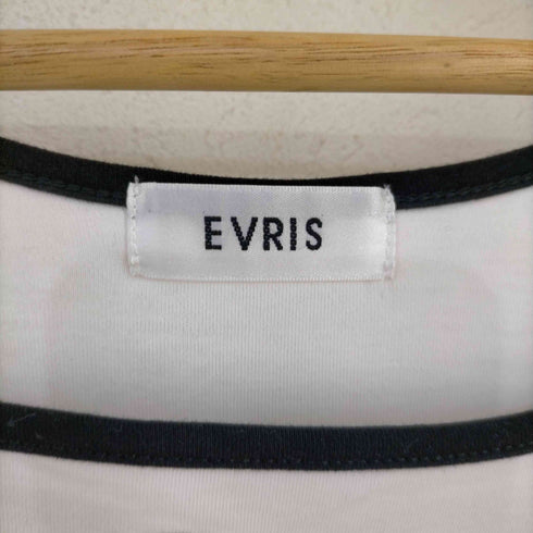 エヴリス EVRIS リンガーショートTシャツ Y2K レディース FREE