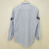 ユーエスエアーフォース U.S. AIR FORCE ロングスリーブポリエステルコットンシャツ LONG SLEEVE POLYESTER/COTTON BLUE メンズ 15-1/2×32