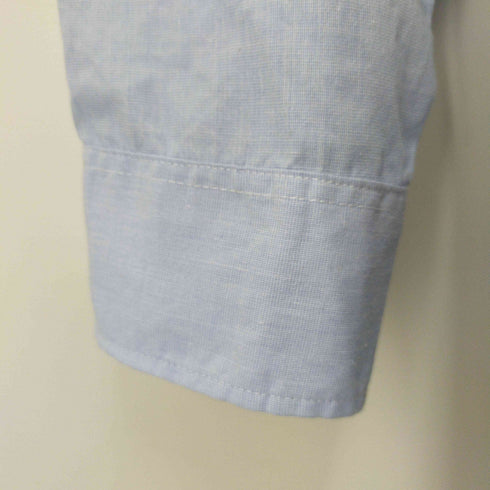 ユーエスエアーフォース U.S. AIR FORCE ロングスリーブポリエステルコットンシャツ LONG SLEEVE POLYESTER/COTTON BLUE メンズ 15-1/2×32