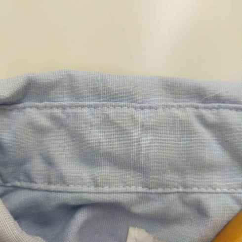 ユーエスエアーフォース U.S. AIR FORCE ロングスリーブポリエステルコットンシャツ LONG SLEEVE POLYESTER/COTTON BLUE メンズ 15-1/2×32