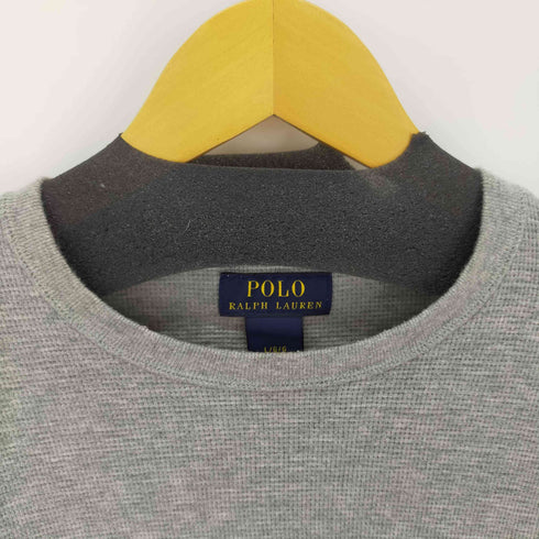 ポロラルフローレン POLO RALPH LAUREN サーマルカットソー 長袖 スモールポニー刺繍 メンズ import:L