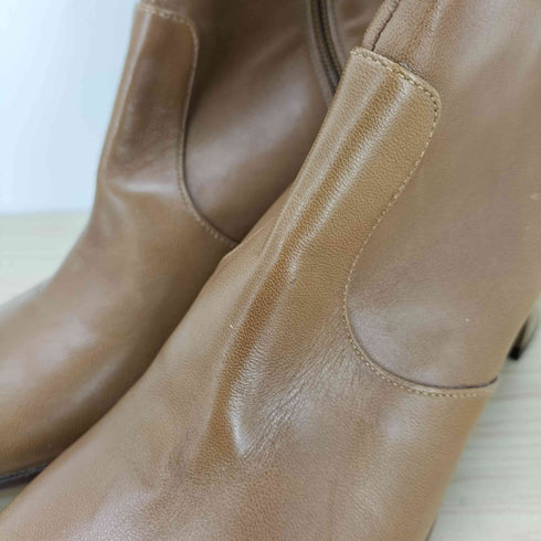 ロートルショーズ Lautre chose ゴールドヒールブーツ レディース EUR:38