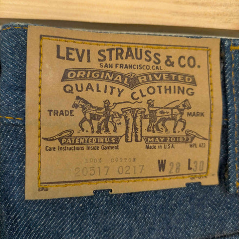 リーバイス Levis USA製 20517-0217 オレンジタブ ブーツカットデニムパンツ デッドストック メンズ 28
