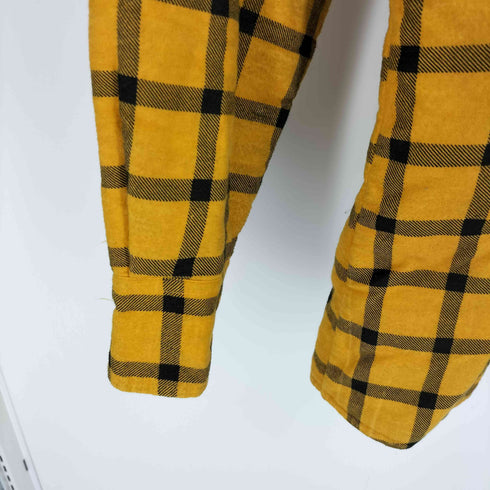 Grizzly 裏地キルティング フラップポケット シャツジャケット メンズ import:S