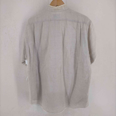 エンジニアードガーメンツ Engineered Garments 旧タグ MADE IN USA コットンリネン ベースボールシャツ メンズ JPN:M