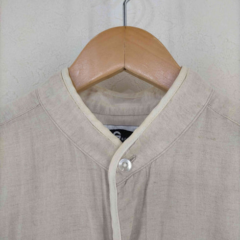 エンジニアードガーメンツ Engineered Garments 旧タグ MADE IN USA コットンリネン ベースボールシャツ メンズ JPN:M