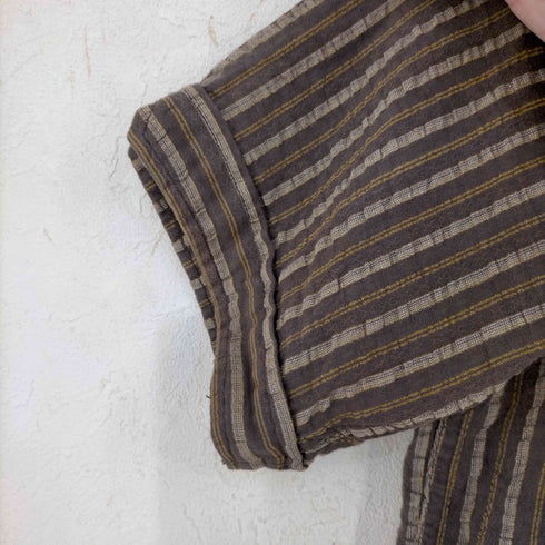エンジニアードガーメンツ Engineered Garments 旧タグ SEERSUCKER COTTON SHIRT シアサッカーコットンシャツ メンズ JPN:XS