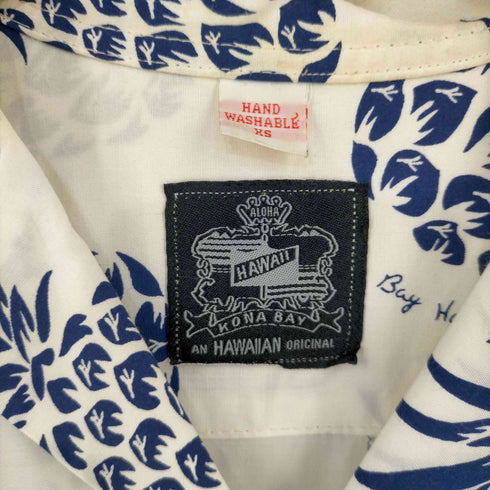Kona Bay Hawaii MADE IN HAWAII レーヨンアロハシャツ メンズ import:XS