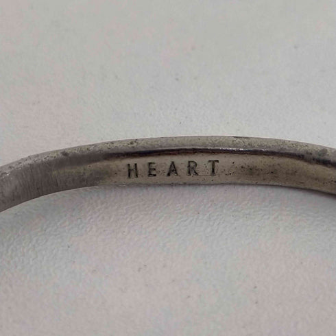 HEART刻印 シルバーバングル メンズ