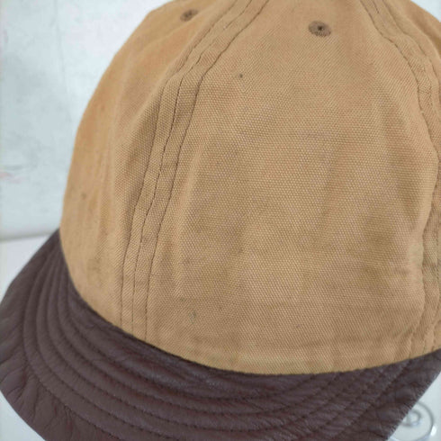 マイティーシャイン Mighty Shine カウレザー切替 コットンキャップ メンズ FREE