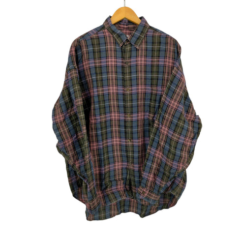 エイチビューティーアンドユースユナイテッドアローズ H BEAUTY & YOUTH UNITED ARROWS LINEN CHECK SHIRT/シャツ メンズ JPN:L