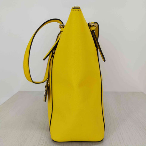 マイケルコース Michael Kors ロゴチャーム付き レザートートバッグ レディース
