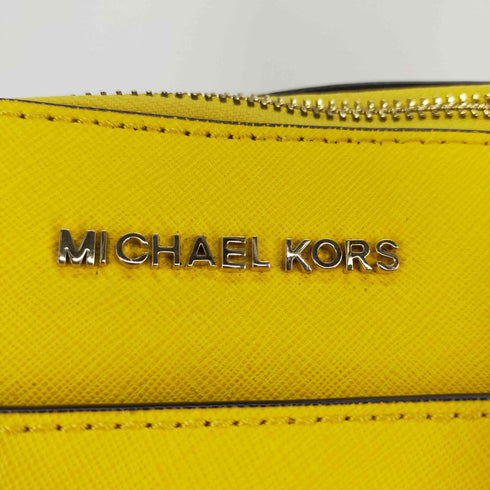 マイケルコース Michael Kors ロゴチャーム付き レザートートバッグ レディース