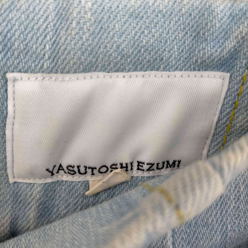 YASUTOSHI EZUMI サイドライン ベルテッドデニムパンツ レディース JPN:S