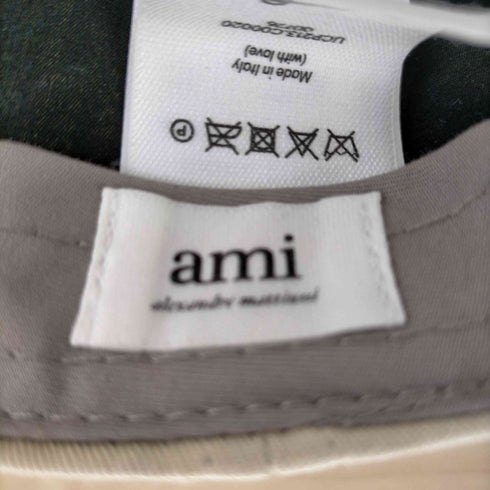アミアレクサンドルマテュッシ AMI ALEXANDRE MATTIUSSI Heart Logo Cap メンズ ONE SIZE