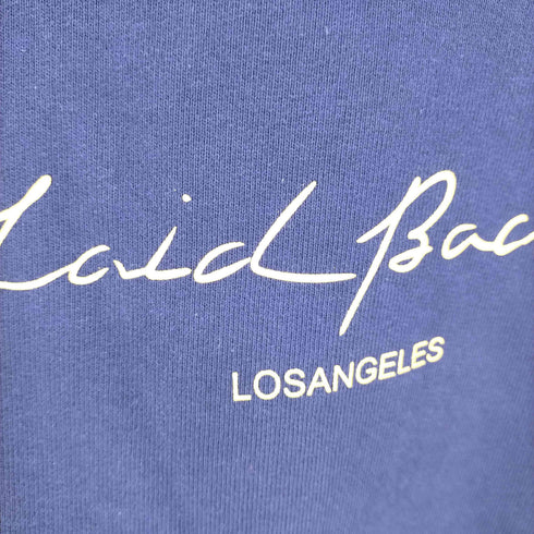 LAid Back PREMIUM HEAVY BOX HOODIE - PURPLE メンズ JPN:S