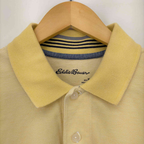 エディーバウアー Eddie Bauer ロゴ刺繍鹿の子ポロシャツ メンズ JPN:M