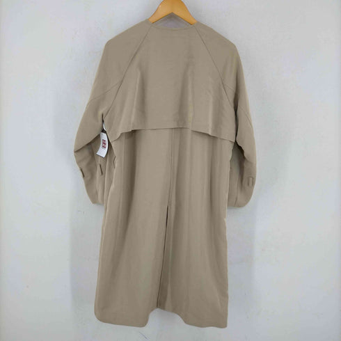 アーバンリサーチ URBAN RESEARCH ノーカラーロングトレンチコート レディース JPN:36