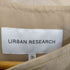 アーバンリサーチ URBAN RESEARCH ノーカラーロングトレンチコート レディース JPN:36